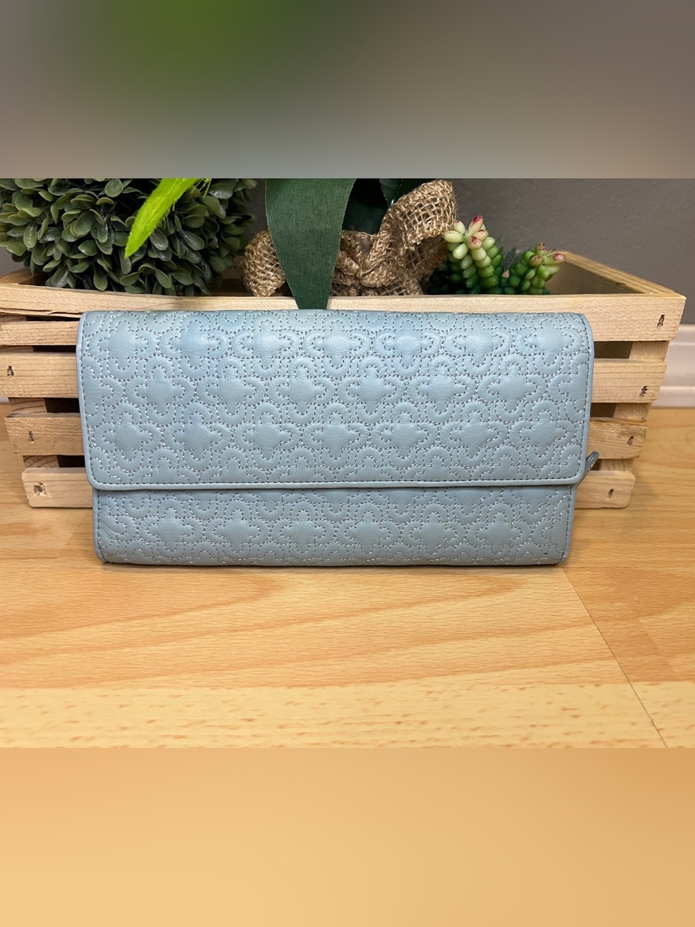 Marie Claire Light Blue Wallet